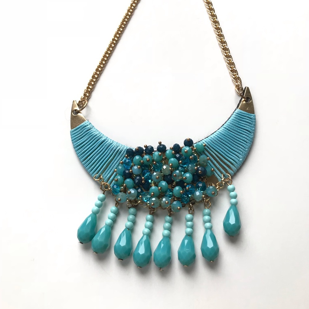 ⭐️ HOST PICK ⭐️ Robins egg blue necklace - Picture 7 of 8